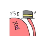 シンプルなタコ二匹（個別スタンプ：5）
