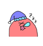 シンプルなタコ二匹（個別スタンプ：7）