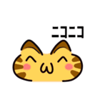 かわいい顔文字なネコたち Vol.2（個別スタンプ：13）