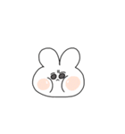 うさぎとハムでの日常（個別スタンプ：11）