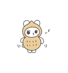 うさぎとハムでの日常（個別スタンプ：15）