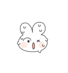 うさぎとハムでの日常（個別スタンプ：18）