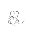 うさぎとハムでの日常（個別スタンプ：19）