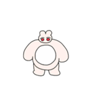 うさぎとハムでの日常（個別スタンプ：20）