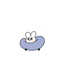 うさぎとハムでの日常（個別スタンプ：26）