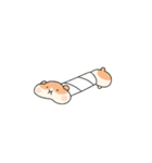 うさぎとハムでの日常（個別スタンプ：37）
