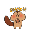 しまりすとくま（個別スタンプ：4）