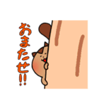 しまりすとくま（個別スタンプ：13）