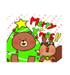 しまりすとくま（個別スタンプ：38）