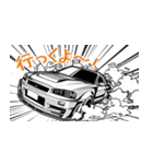 モクモク走る！チューンドカースタンプ（個別スタンプ：5）