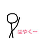 気持ちが伝わる棒人間（個別スタンプ：15）