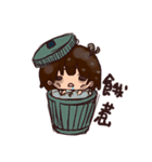 女の子の気分（個別スタンプ：24）