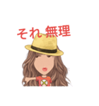 ショップ店員たかこのスタンプ（個別スタンプ：4）