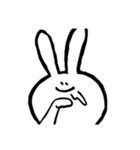 金のうさぎ、銀のうさぎ（個別スタンプ：6）