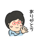 糸を紡ぐのりこスタンプ（個別スタンプ：8）