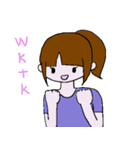 オタク系女子スタンプ（個別スタンプ：3）
