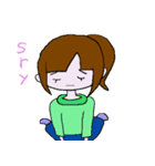 オタク系女子スタンプ（個別スタンプ：15）