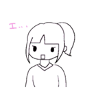 オタク系女子スタンプ（個別スタンプ：21）