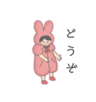 続 きまぐれふわこさん（個別スタンプ：13）