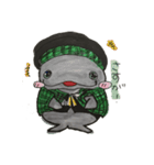 自由なイルカ ウィル（個別スタンプ：4）