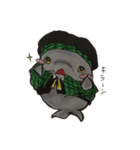 自由なイルカ ウィル（個別スタンプ：26）