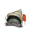 自由なイルカ ウィル（個別スタンプ：39）