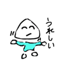 三角おにぎりくん その1（個別スタンプ：6）