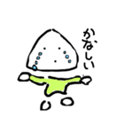 三角おにぎりくん no.2（個別スタンプ：7）