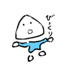 三角おにぎりくん no.2（個別スタンプ：11）
