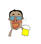 使えるぽっちゃりメガネ（個別スタンプ：17）
