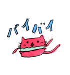 ネコネコお菓子（個別スタンプ：3）