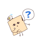 タイルくんとひつじさんのスタンプ（個別スタンプ：10）