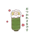 タイルくんとひつじさんのスタンプ（個別スタンプ：21）