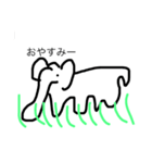 動物のキモカワスタンプ（個別スタンプ：7）