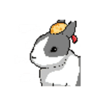 ドット絵スタンプ(挨拶)（個別スタンプ：7）