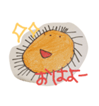 いぶ画伯のシール風スタンプ①（個別スタンプ：3）