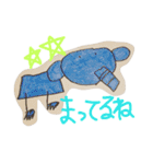 いぶ画伯のシール風スタンプ①（個別スタンプ：11）