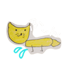 いぶ画伯のシール風スタンプ①（個別スタンプ：15）