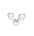 ゆるっと便利なハムくますたんぷ 3（個別スタンプ：28）