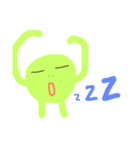 ゆるふわそら豆くん（個別スタンプ：9）