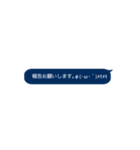 ポチッと顔文字(о´∀`о)（個別スタンプ：1）
