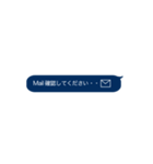 ポチッと顔文字(о´∀`о)（個別スタンプ：15）