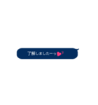 ポチッと顔文字(о´∀`о)（個別スタンプ：39）