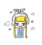 アリスはいつもその顔（個別スタンプ：5）