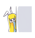 アリスはいつもその顔（個別スタンプ：7）