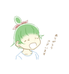 かざはちゃん(季節の隙間に言葉を拾う)（個別スタンプ：2）