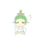 かざはちゃん(季節の隙間に言葉を拾う)（個別スタンプ：3）