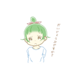 かざはちゃん(季節の隙間に言葉を拾う)（個別スタンプ：5）