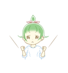 かざはちゃん(季節の隙間に言葉を拾う)（個別スタンプ：6）