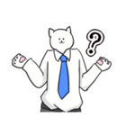 はたらく猫ちゃん（個別スタンプ：15）